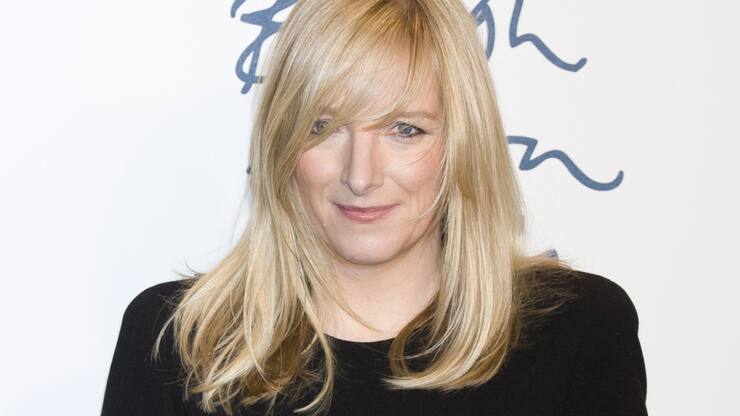 Sarah Burton, connue pour avoir signé la robe de mariée de Kate Middleton, avait repris les rênes artistique de la maison Alexander McQueen en 2010 après le suicide de son fondateur. (AP Photo/Jonathan Short, File)