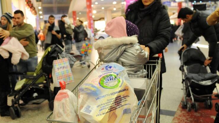 L'augmentation des prix à la consommation en Italie est inférieure à la moyenne de la zone euro. (archive)