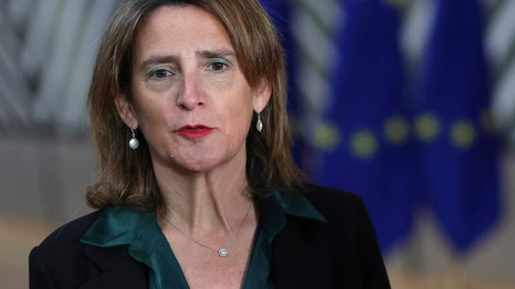 Teresa Ribera, socialiste de 55 ans, proche du Premier ministre epagnol Pedro Sanchez, sera aussi vice-présidence exécutive dans la nouvelle équipe,.