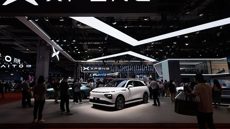 Le patron du constructeur chinois Xpeng estime que les voitures électriques de son entreprise n'étaient pas juste une "alternative bon marché", mais la "meilleure technologie", défendant l'accès des voitures chinoises sur le marché européen. (archives)