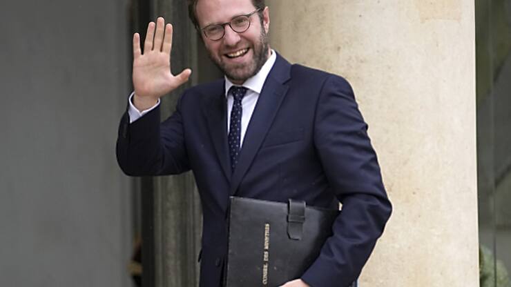 Le nouveau ministre français des Finances, Antoine Armand, a tenté lundi de convaincre ses homologues de l'UE du sérieux budgétaire de Paris. (archive)