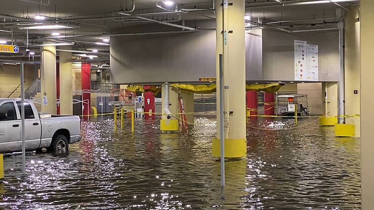 La région de la baie de Tampa en Floride avait déjà subi des dégâts avec la tempête tropicale ETA fin 2020.