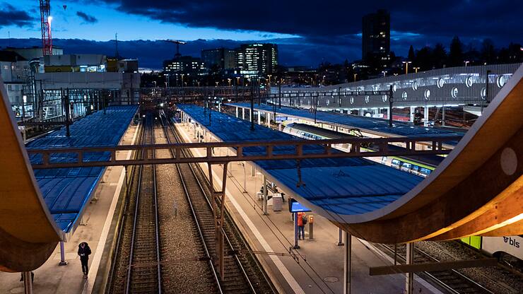 Le trafic ferroviaire a été interrompu en gare de Berne.