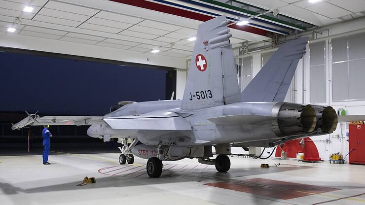 Les F/A-18 basés à Payerne peuvent reprendre leurs vols d'entraînement (archives).