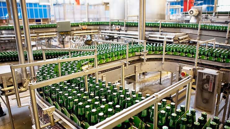 De juillet à septembre, Carlsberg  a vu son chiffre d'affaires s'étoffer de 0,9%  sur un an à 20,476 milliards de couronnes (archives)