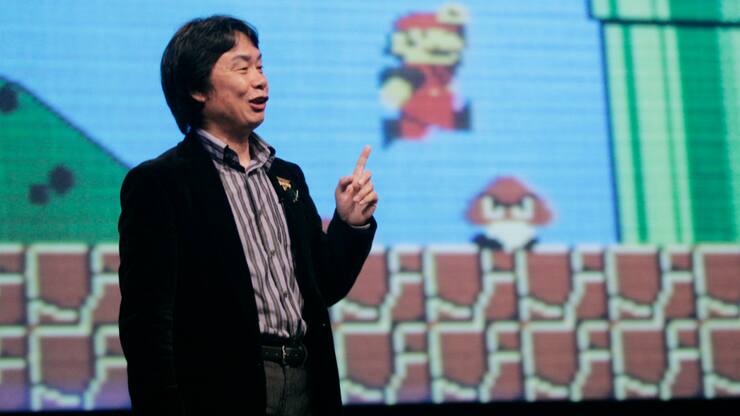 Shigeru Miyamoto a été le père de nombreux personnages phares de Nintendo, dont Donkey Kong et Mario (archives).
