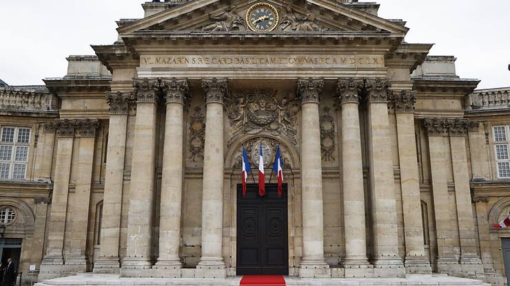 L'Institut de France à Paris, où a été présentée la 9e édition du Dictionnaire de l'Académie française.