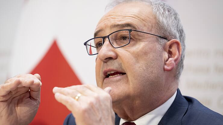 La Suisse ne doit pas mener de politique industrielle ciblée sur certains secteurs comme l'acier, estime Guy Parmelin (archives).