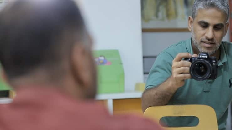 Le journaliste palestinien Iyad Alastall et ses collaborateurs ont mené des centaines de films et reportages ces dernières années dans la bande de Gaza (archives).