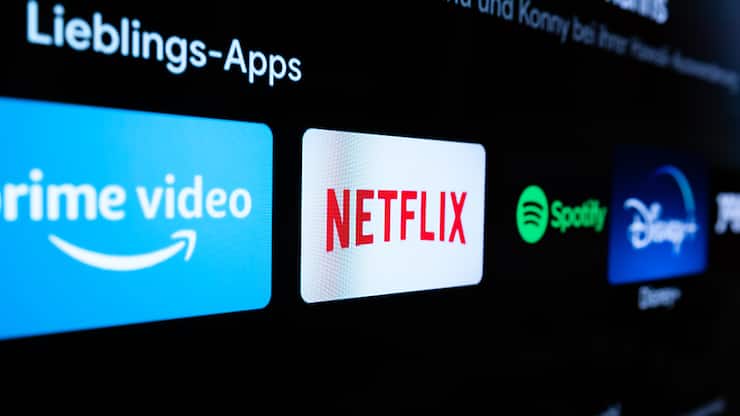 Netflix, Disney+ et Amazon Prime Video ont contribué à hauteur de 362 millions d'euros (337,2 millions de francs) à la production audiovisuelle et cinématographique française en 2023. (archive)