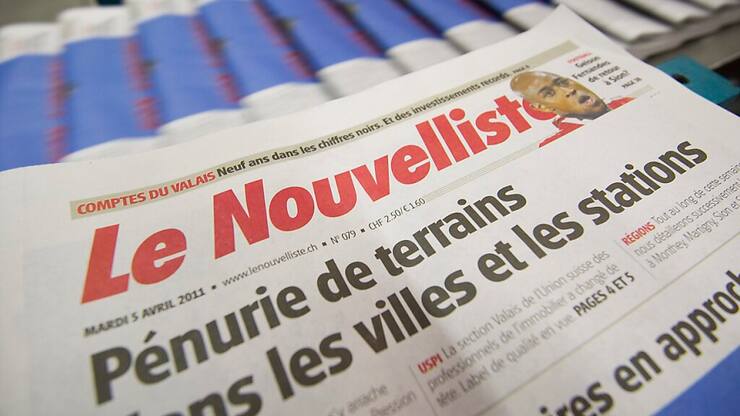 Le Nouvelliste a un nouveau directeur en la personne de Sébastien Rey (archives).