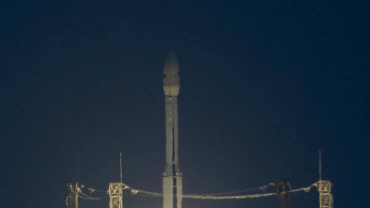 Une ancienne fusée européenne Vega de l'ESA - Agence spatiale européenne - décolle du port spatial de Kourou pour son premier vol d'essai en 2012 (archives).