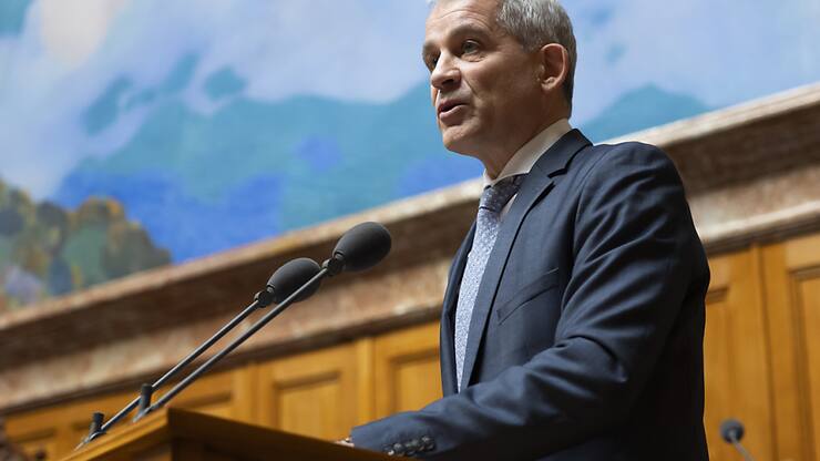 Le ministre de la justice Beat Jans a défendu un projet de numérisation de la justice durant la session d'hiver aux Chambres fédérales (archives).