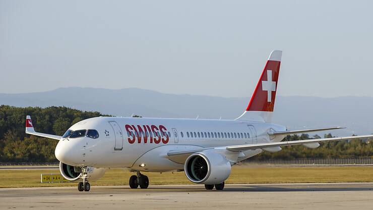De la fumée s'est répandue dans la cabine d'un Airbus A220 de Swiss sur le vol Bucarest-Zurich lundi. (archives)