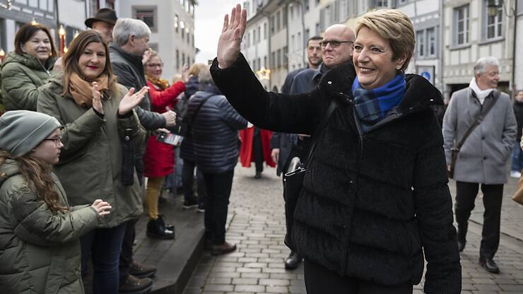 La présidente de la Confédération pour 2025, Karin Keller-Sutter, souhaite avec son compte personnel sur X "communiquer directement avec la population", selon son département.