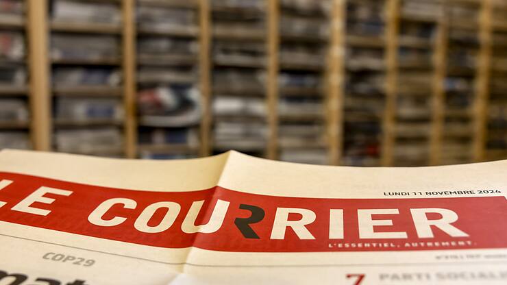 La rédaction en chef du Courrier sera partagée entre quatre journalistes (Archives).