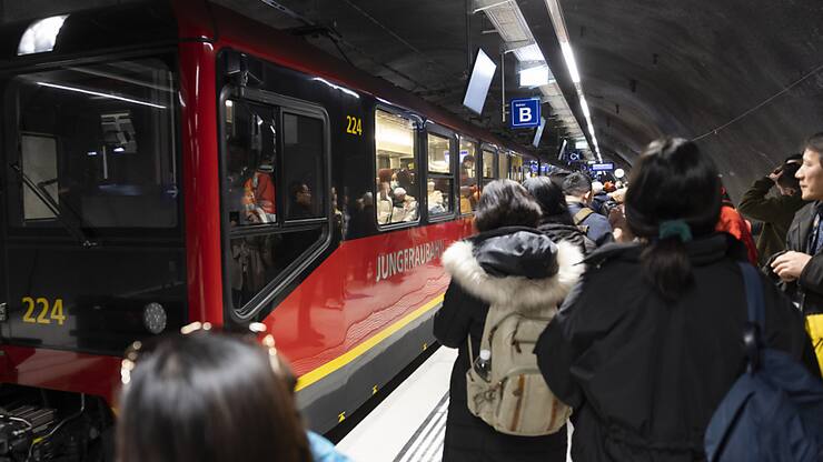 La hausse de 5,1% du nombre de passagers pour la destination "Jungfraujoch - Top of Europe" est la sixième consécutive sur un an (archives).