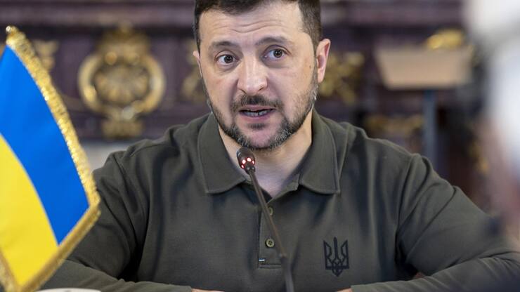 Volodymyr Zelensky est arrivé au Forum économique de Davos (archive).