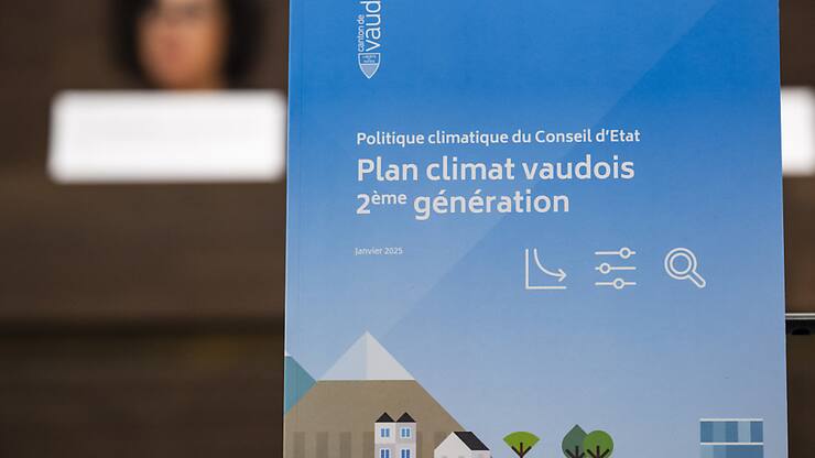 Cinq des sept conseillers d'Etat vaudois sont venus présentés mercredi après-midi la deuxième génération du Plan climat vaudois.