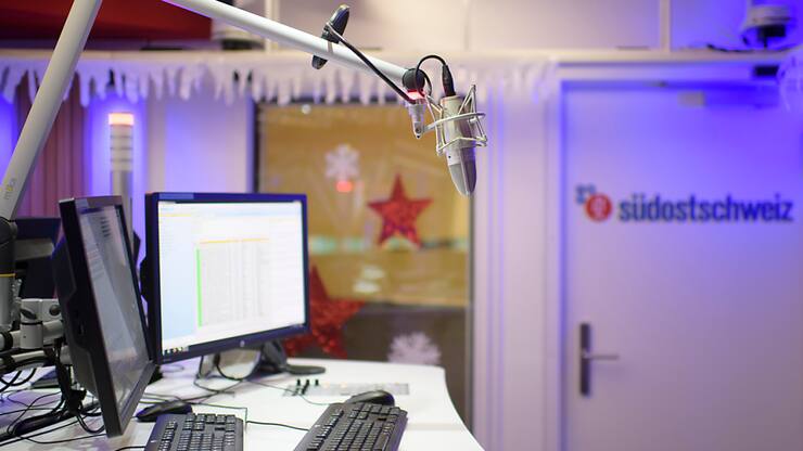 Südostschweiz Radio va continuer à diffuser ses émissions depuis son studio de Coire. (archives)