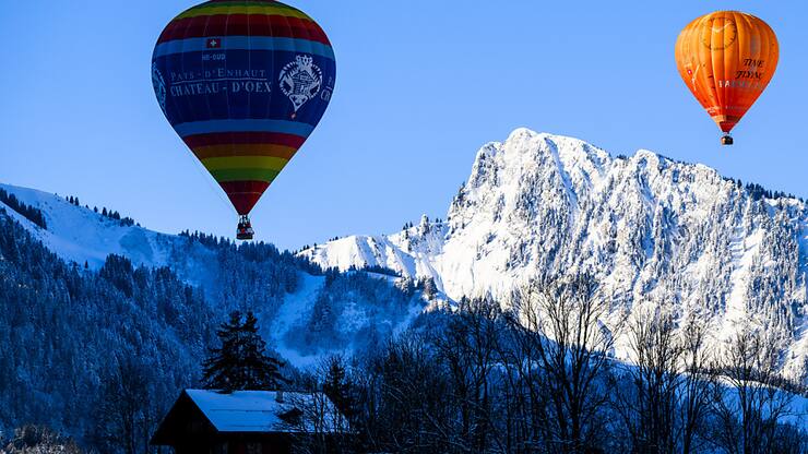 Les pilotes de ballons ont bénéficié de cinq journées favorables (archives).
