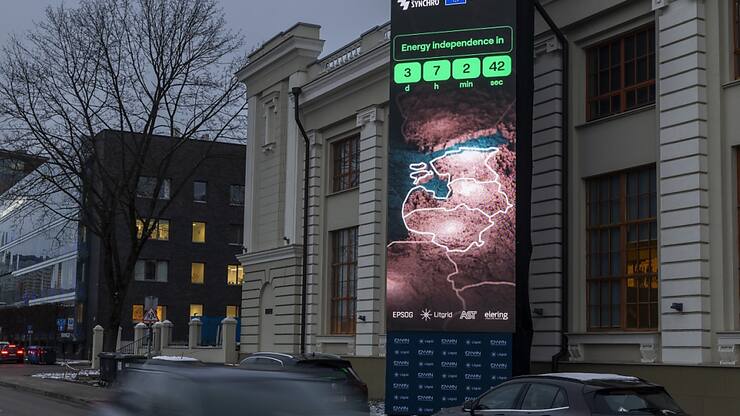 Les pays baltes étaient connectés à la Russie depuis l'ère soviétique.