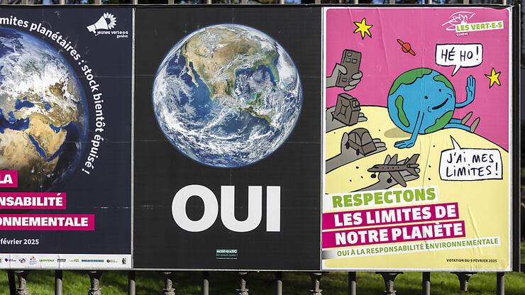 Le sort de l'initiative populaire pour la responsabilité environnementale sera scellé dimanche (archives).