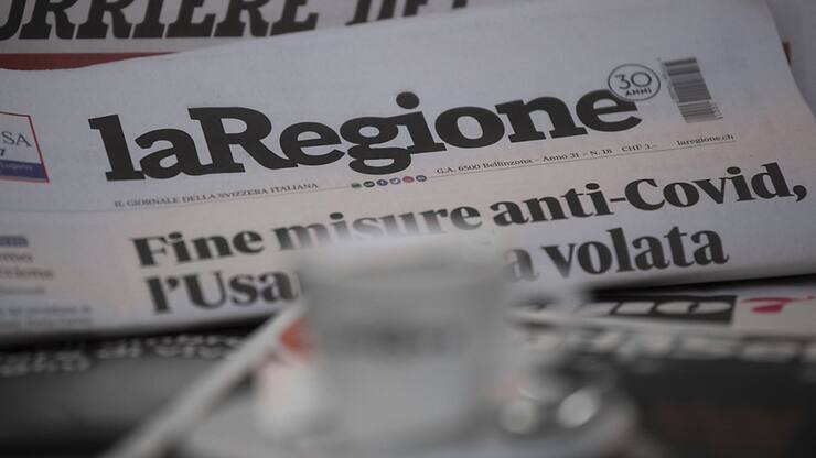 Le quotidien La Reggione biffe cinq postes et demi à plein temps (archives).