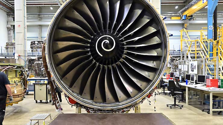 Rolls-Royce a continué à prendre de l'altitude en 2024, avec un chiffre d'affaires en hausse de presque 15%, à 18,9 milliards de livres (archives).