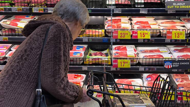 L'inflation atteignait encore 2,5% en janvier aux Etats-Unis (archives).