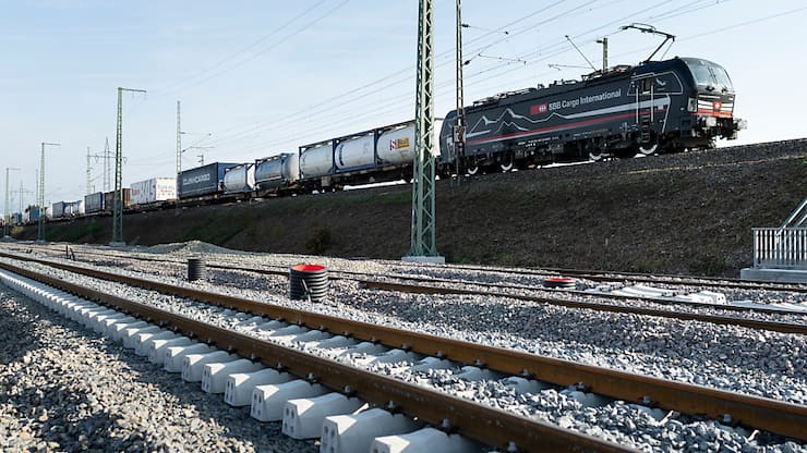 Le projet vise notamment à maintenir et développer l'offre de fret ferroviaire en Suisse (image d'illustration).