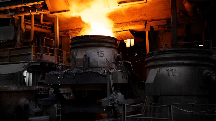 L'industrie sidérurgique d'importance stratégique est soutenue depuis le 1er janvier et pendant quatre ans (archives).