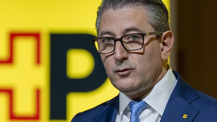 Roberto Cirillo, directeur général de la Poste, a présenté un bénéfice en hausse devant la presse jeudi.