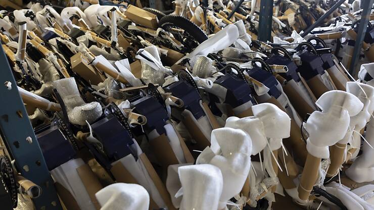 Selon Velosuisse, le secteur du vélo se trouve depuis 2023 dans une phase de consolidation après "les taux de croissance de rêve" des années Covid-19 (image d'illustration).