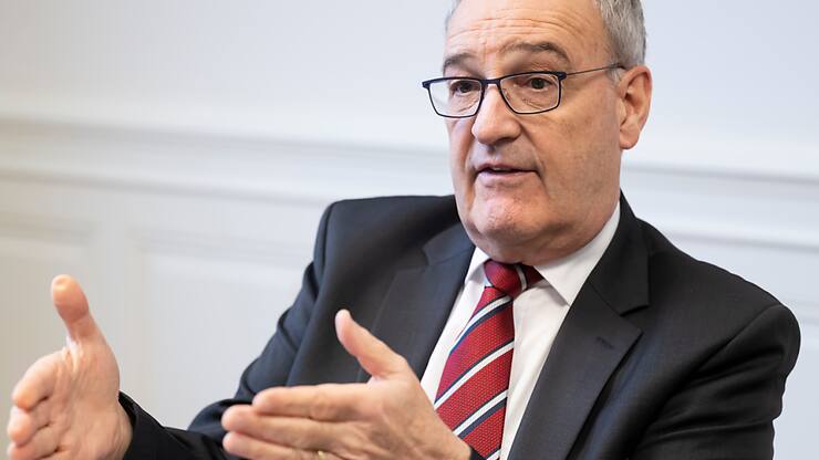 La Suisse du conseiller fédéral Guy Parmelin reste stable dans les demandes internationales de brevet par rapport aux autres pays (archives).