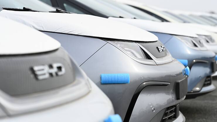 Le chinois BYD a révélé un nouveau système de charge appelé "Super e-Platform", offrant jusqu'à 1000 kW de puissance de pic et permettant aux voitures de récupérer jusqu'à 470 kilomètres d'autonomie après avoir été branchées pendant seulement cinq minutes. (archives)