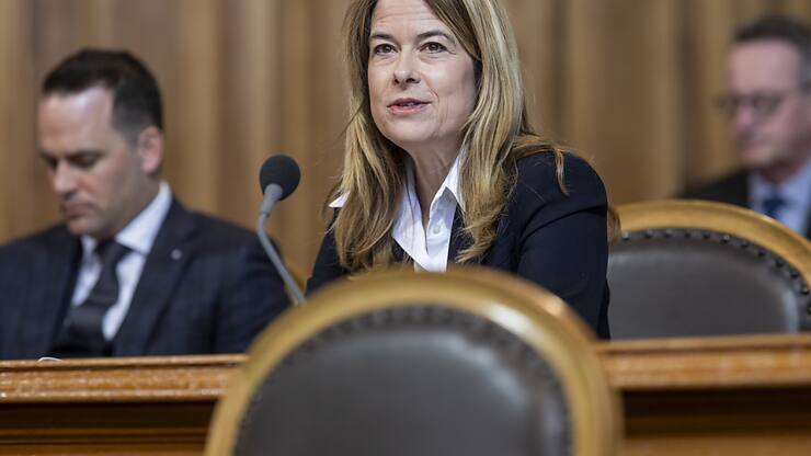 Petra Gössi (PLR/SZ) veut aller de l'avant sur la protection des médias face à la montée de l'IA (archives).