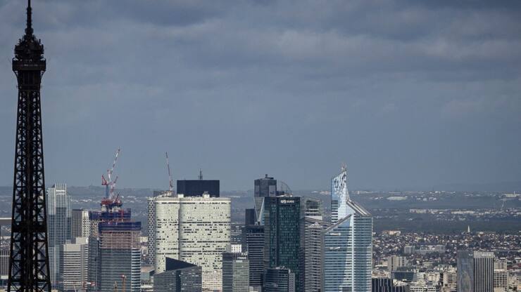 Pour l'économie française, "le premier trimestre pourrait se terminer mieux qu'il n'a commencé" selon une analyste (archives).