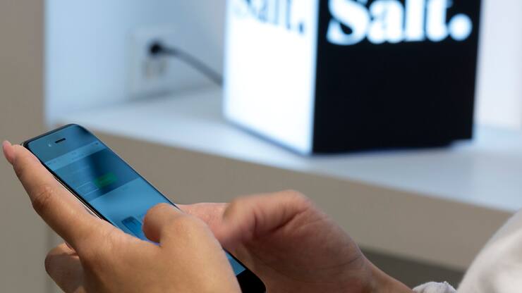 Salt a également étoffé sa clientèle: le nombre d'abonnés pour la téléphonie mobile a ainsi atteint 1,75 million (archives).