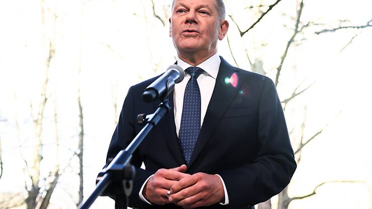 "L'objectif de l'Europe reste la coopération", a déclaré le chancelier allemand Olaf Scholz.