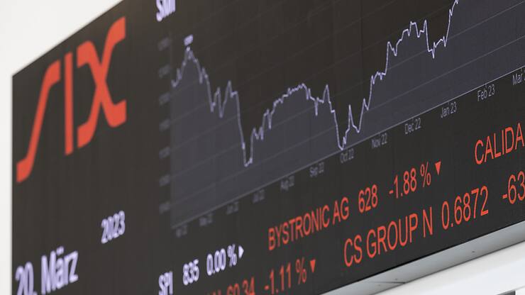 La Bourse suisse s'apprêtait à connaître une nouvelle séance difficile lundi. (archive)