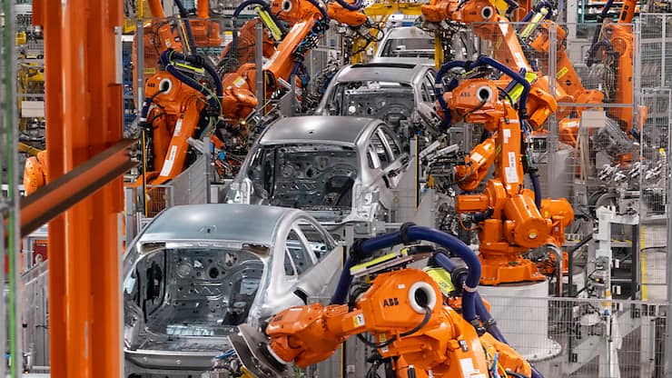 Le bénéfice net trimestriel d'ABB, qui veut autonomiser sa division produisant des robots, est  ressorti à 1,1 milliard, de dollars, un bond de 22% comparé au premier partiel 2024 (archives).