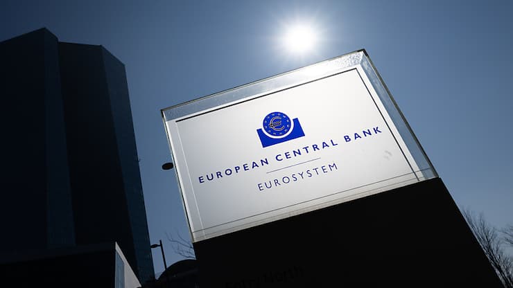 Les perspectives pour l'économie européenne se sont détériorées du fait de l'intensification des tensions commerciales selon la BCE (archives).