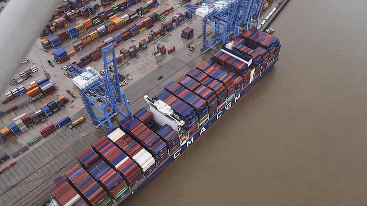 Les nouveaux frais sur les navires chinois visent à restaurer la construction navale américaine, affirme l'USTR (archives).