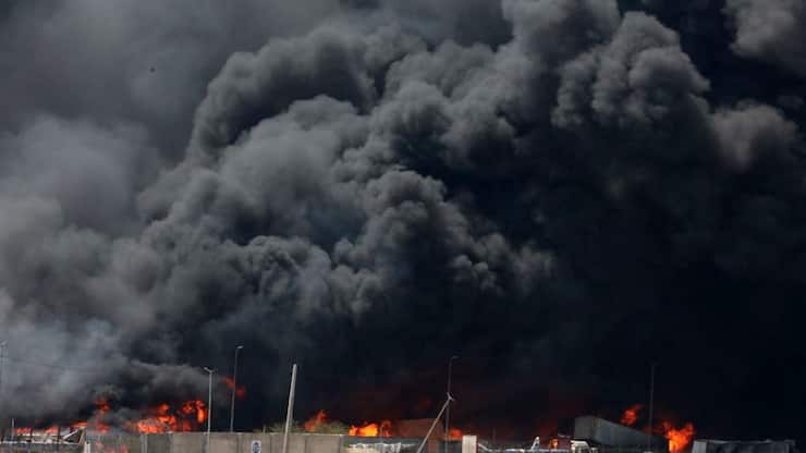 L'explosion a fait une quarantaine de morts et plus de mille blessés.