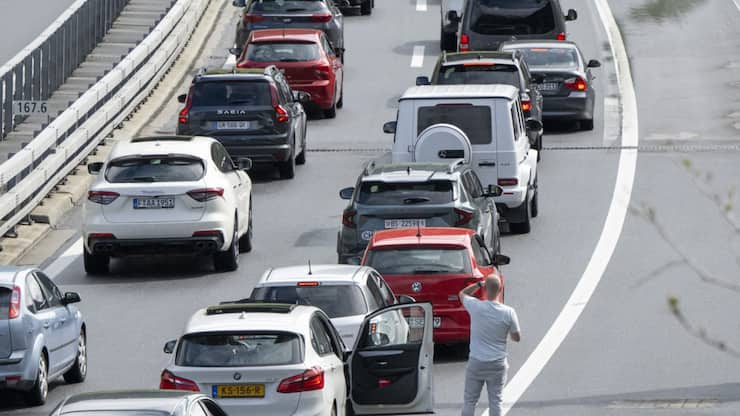 L'attente est particulièrement longue pour les personnes roulant depuis le Tessin (archives).