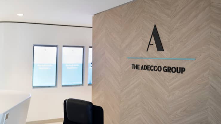 Le coeur de métier estampillé Adecco s'est affaissé de 2% à 4,39 milliards d'euros (archives).