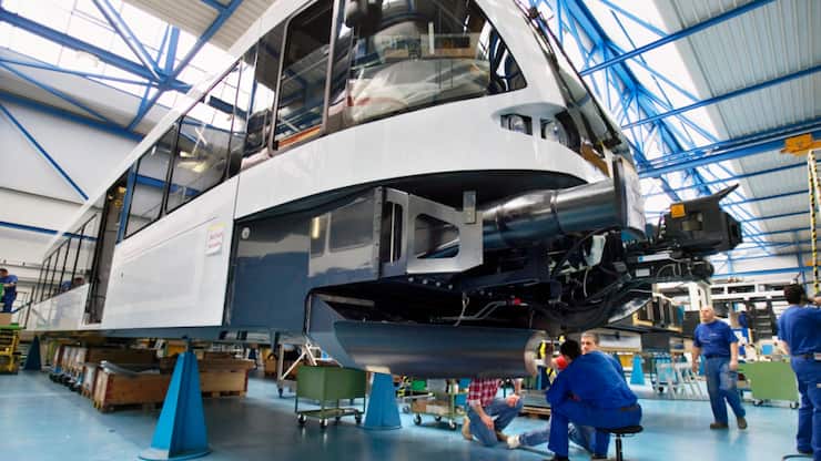 Le produit phare du constructeur thurgovien arborera une parure jaune pour relier l'aéroport à la gare centrale de la capitale suédoise. (archive)