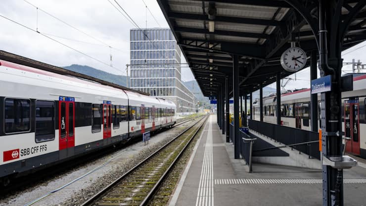 L&#8217;horaire 2026 des CFF verra le retour de la liaison directe entre Bâle et Lausanne, via le pied du Jura et Delémont (archives).