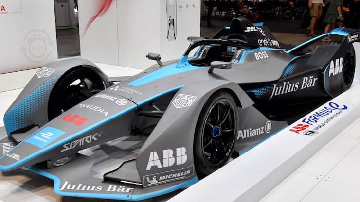 La technologie BrightLoop a été développée à l'origine pour répondre aux exigences de performance élevées du sport automobile et se trouve dans toutes les voitures de course électriques de la Formule E (archives).